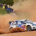 WRC: S. Ogier išlieka Australijos ralio lyderiu