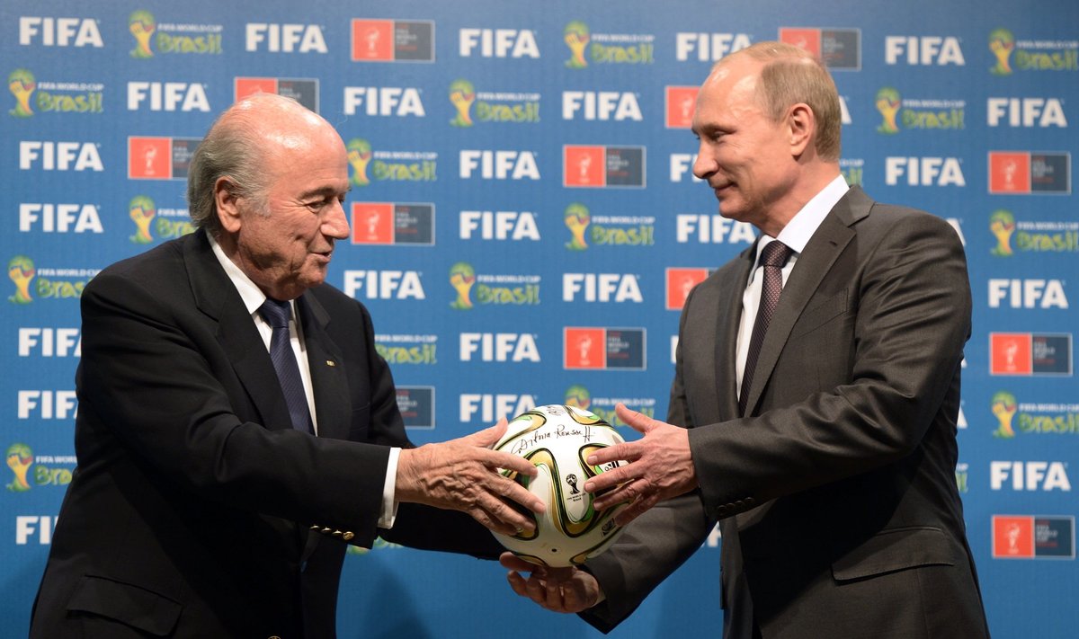 Josephas Blatteris ir Vladimiras Putinas