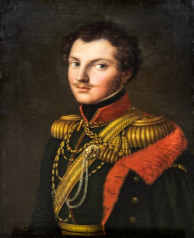7. Vladimir Borovikovsky, Didžiojo kunigaikščio Nikolajaus Pavlovičiaus portretas