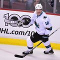 P. Marleau 500-asis įvartis NHL padėjo „Sharks“ iškovoti pergalę Vankuveryje