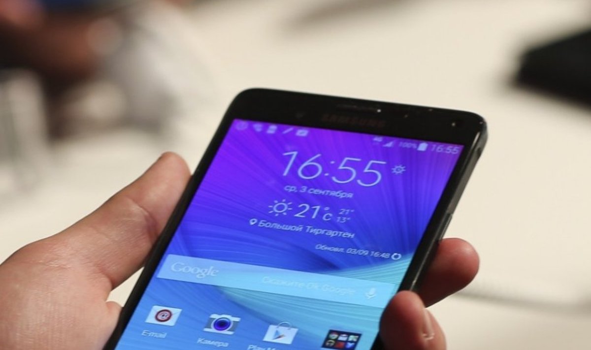 "Samsung Galaxy Note 4" išmanusis telefonas