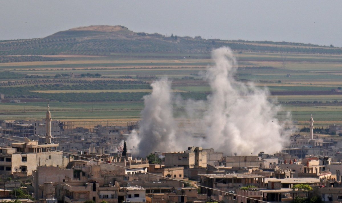 JAV įtaria, kad Sirijoje buvo įvykdyta nauja cheminė ataka
