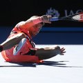 „Australian Open“ staigmena: 3-oji raketė Dimitrovas pralaimėjo pirmą kartą į pusfinalį prasibrovusiam britui