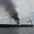 Britų agentūra: prie Jemeno krantų per dronų smūgį buvo apgadintas laivas