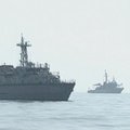 Pietų Korėjos kariškiai rado mįslingai nuskendusio karinio laivo atitrūkusį laivagalį