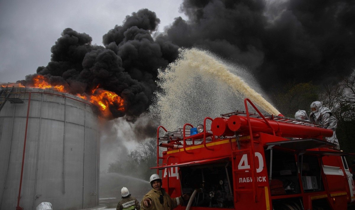 Rusijos Užbaikalės regioną nusiaubė dideli gamtiniai gaisrai