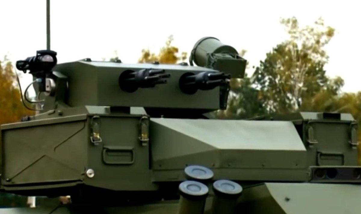 Белорусский роботизированный боевой комплекс "Берсерк"
