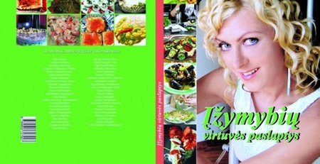 Knygos „Įžymybių virtuvės paslaptys“ viršelis