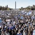 В Вашингтоне тысячи участников марша выразили солидарность с Израилем