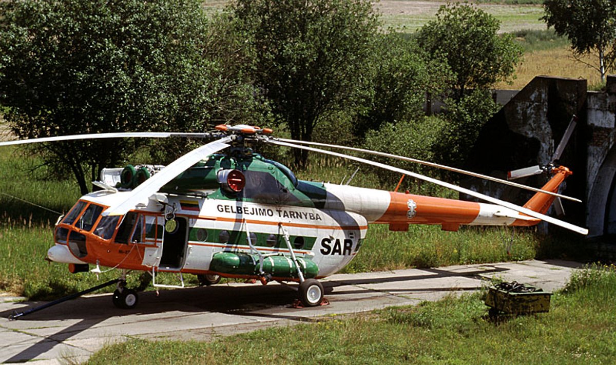 Tokie „MI-8” sraigtasparniai persikels į Dariaus ir Girėno aerodromą 