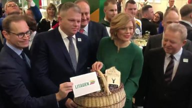 „Žaliojoje savaitėje“ pagrindinis lietuviškas akcentas – gigantiškas šakotis