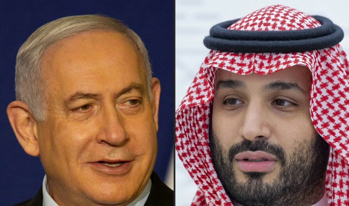 Benjaminas Netanyahu , Mohammedas bin Salmanas