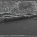 Paskelbtas infraraudonųjų spindulių kamera užfiksuotas evakuacijos iš kruizinio laivo įrašas