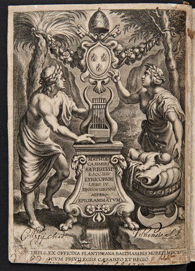 Sarbievius, M. K. Lyricorum libri IV. Antwerpen, 1632