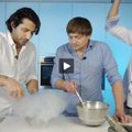 „Virtuvės mitų griovėjai“ gamina su skystu azotu