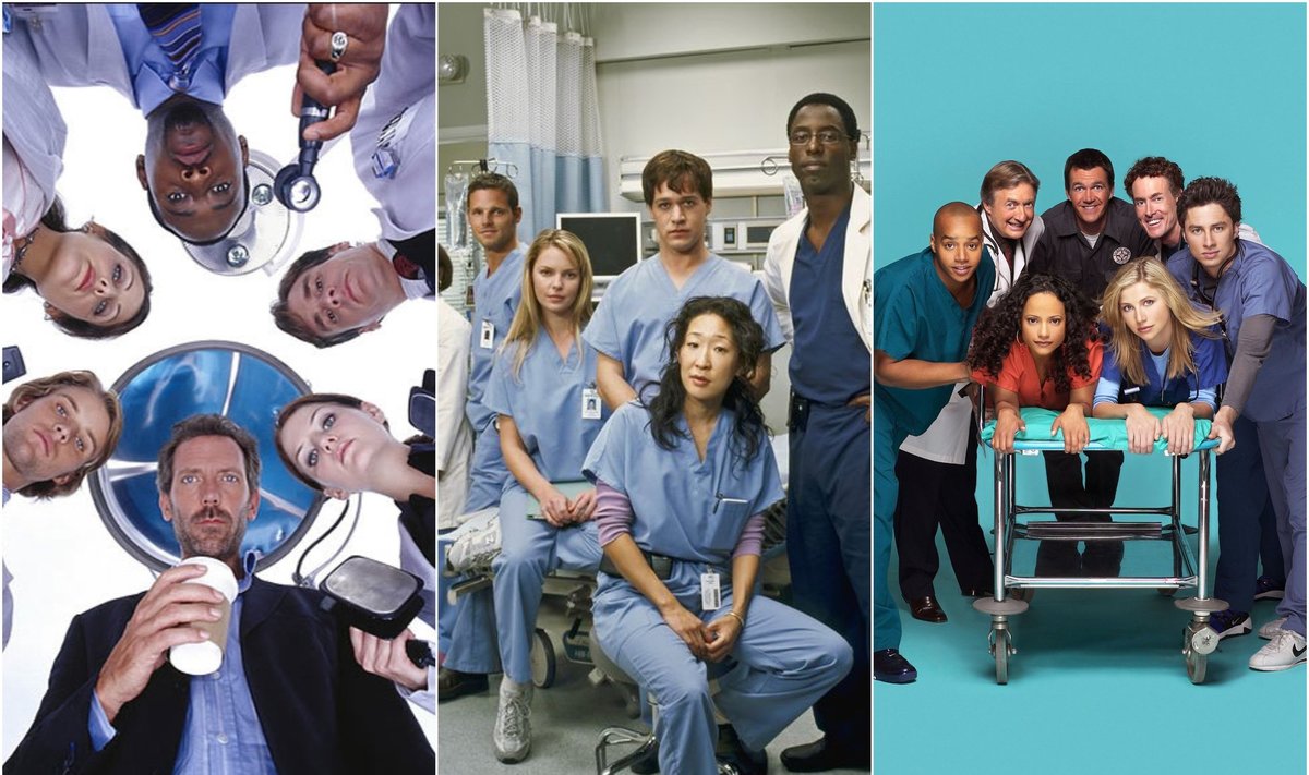 TV serialai apie mediciną