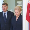 Грибаускайте остается самым популярным политиком Литвы
