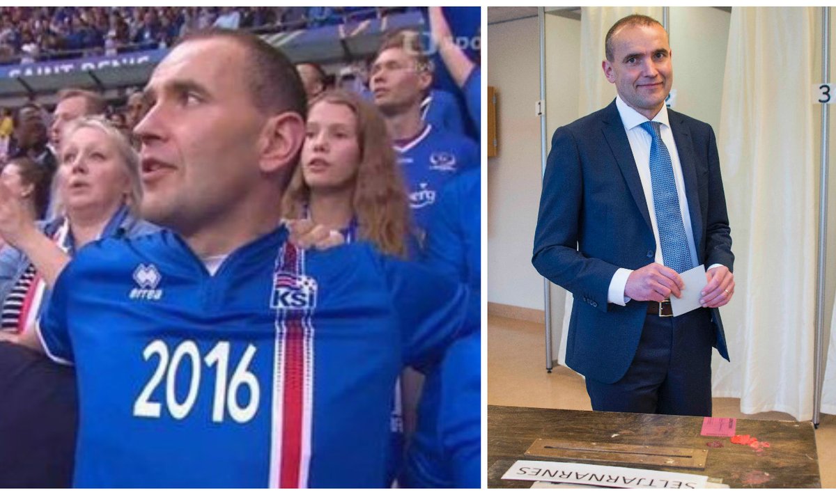 Naujai išrinktas Islandijos prezidentas Gudnis Johannessonas (Twitter, AP-Scanpix nuotr.)