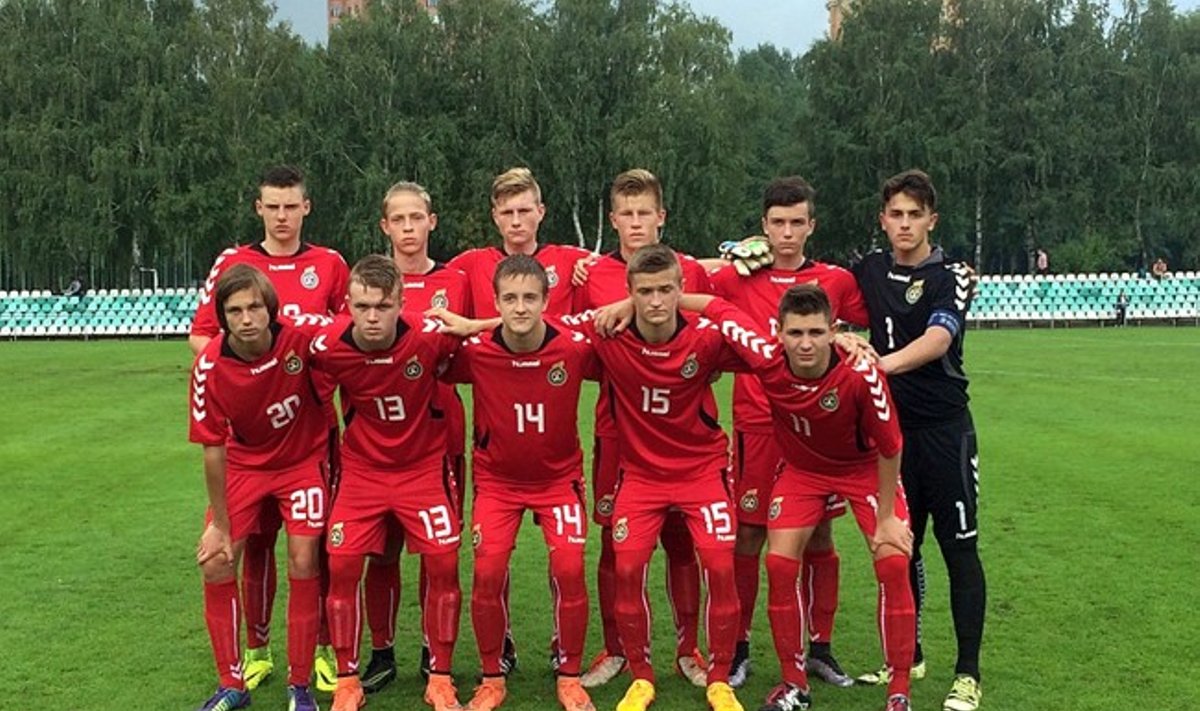 Lietuvos futbolo U16 rinktinė