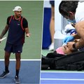 Australui skirta didžiausia piniginė bauda „US Open“, Nadalis rakete vos savęs nenokautavo