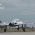 Rusija pademonstravo karinio drono bandymų vaizdo įrašą