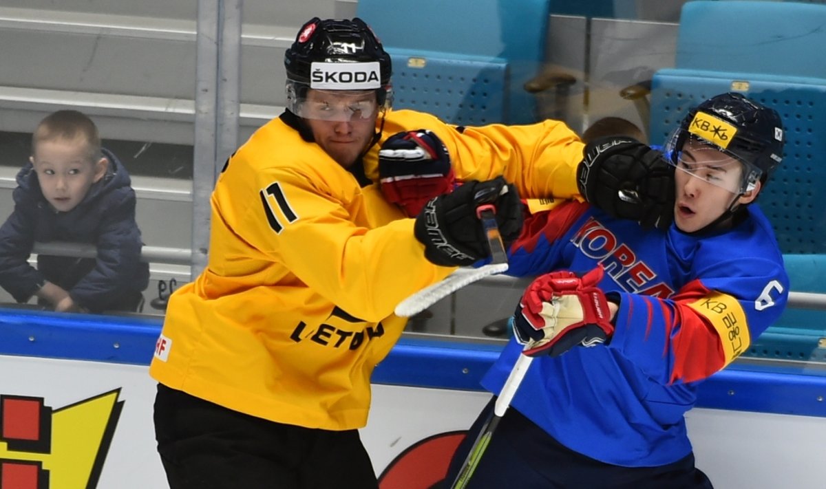 Pasaulio ledo ritulio IA čempionatas: Lietuva - Pietų Korėja (Foto: Maratas Akimžanovas)