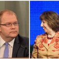 Nutekintas Estijos užsienio reikalų ministro pokalbis su C. Ashton kelia sumaištį