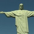 Pradėta remontuoti žaibo apgadinta Kristaus statula Rio de Žaneire