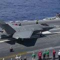 Reta proga pamatyti, kaip išbandomas pažangus naikintuvas F-35