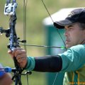 V.Šigauskas pateko į Europos šaudymo iš lanko čempionato aštuntfinalį