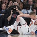 NBA naktis: Porzingiui trūko kelio raiščiai, latvis be krepšinio gali praleisti net dvylika mėnesių
