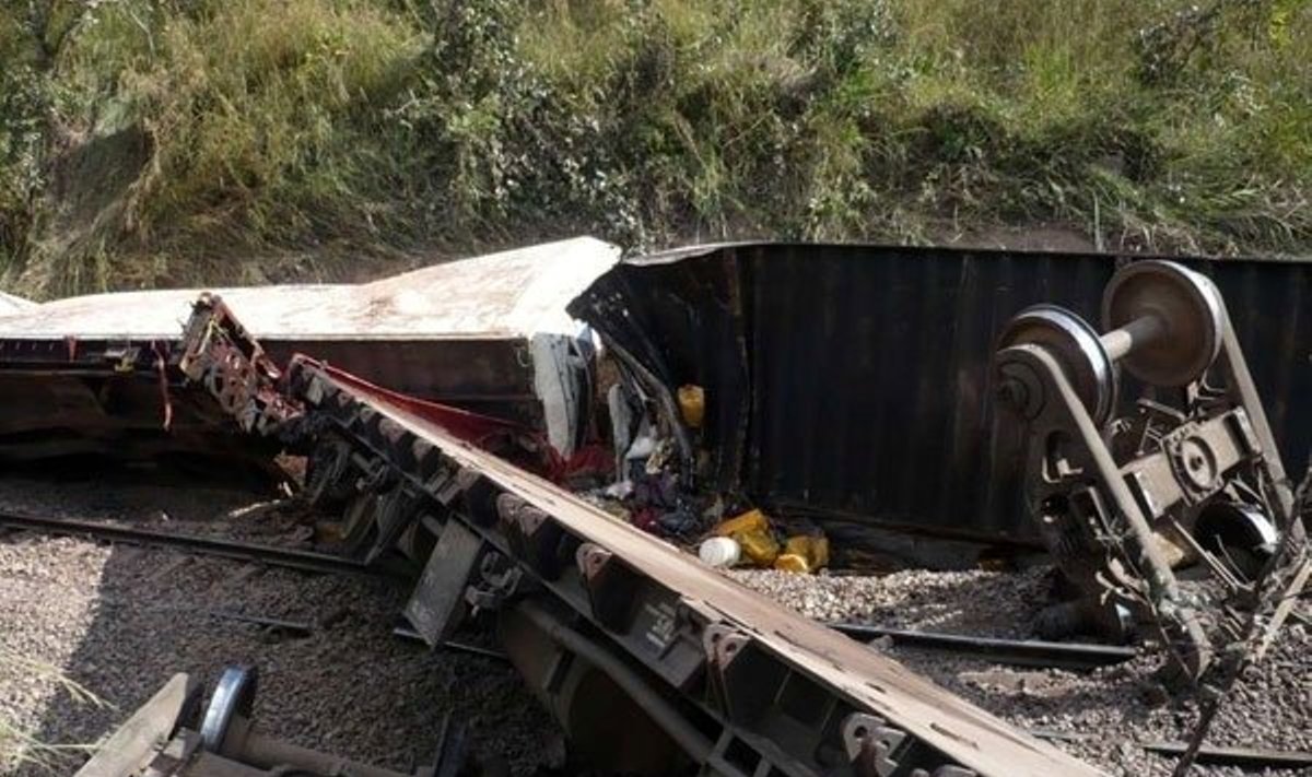 Kongo DR per traukinio avariją žuvo 32 žmonės, 91 sužeistas
