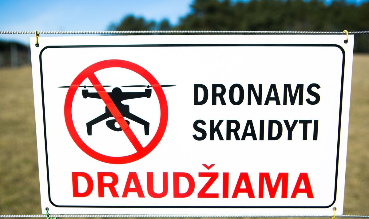 Drone flights prohibited