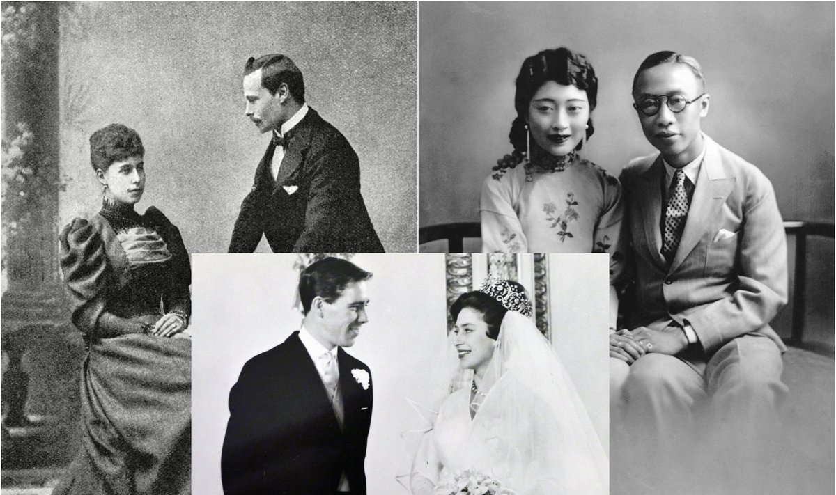 Margaret ir Antony Armstrongas-Jonesas, Imperatorė Wanrong ir paskutinis Kinijos imperatorius Puyi, Victoria Melita ir Ernestas Louisas