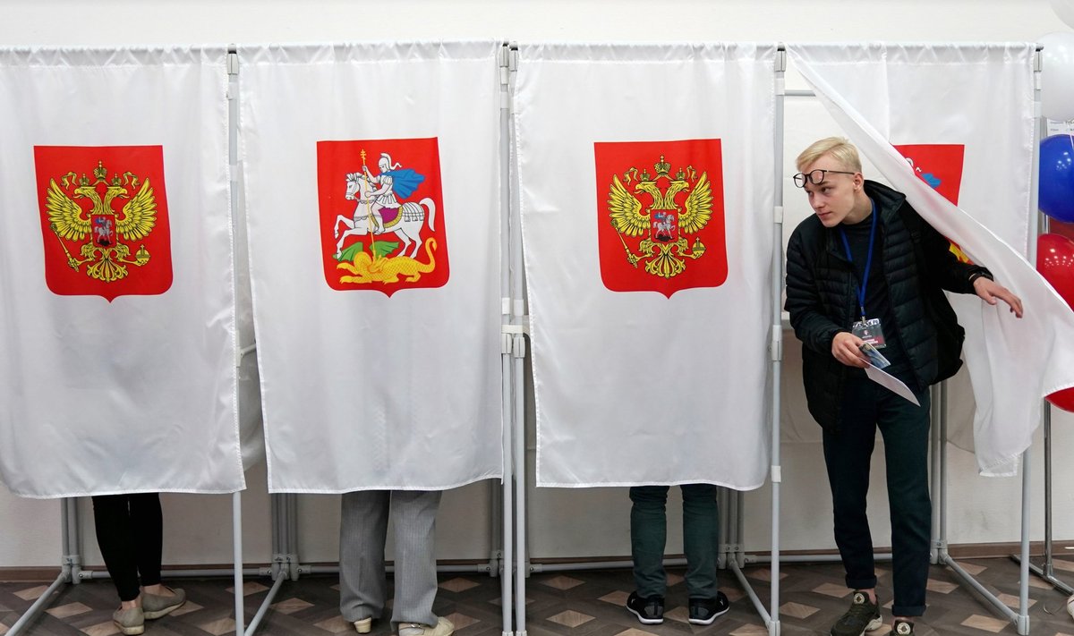 rusija rinkimai
