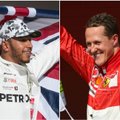 Titulus šluojantis Hamiltonas kelia grėsmę visiems Schumacherio rekordams
