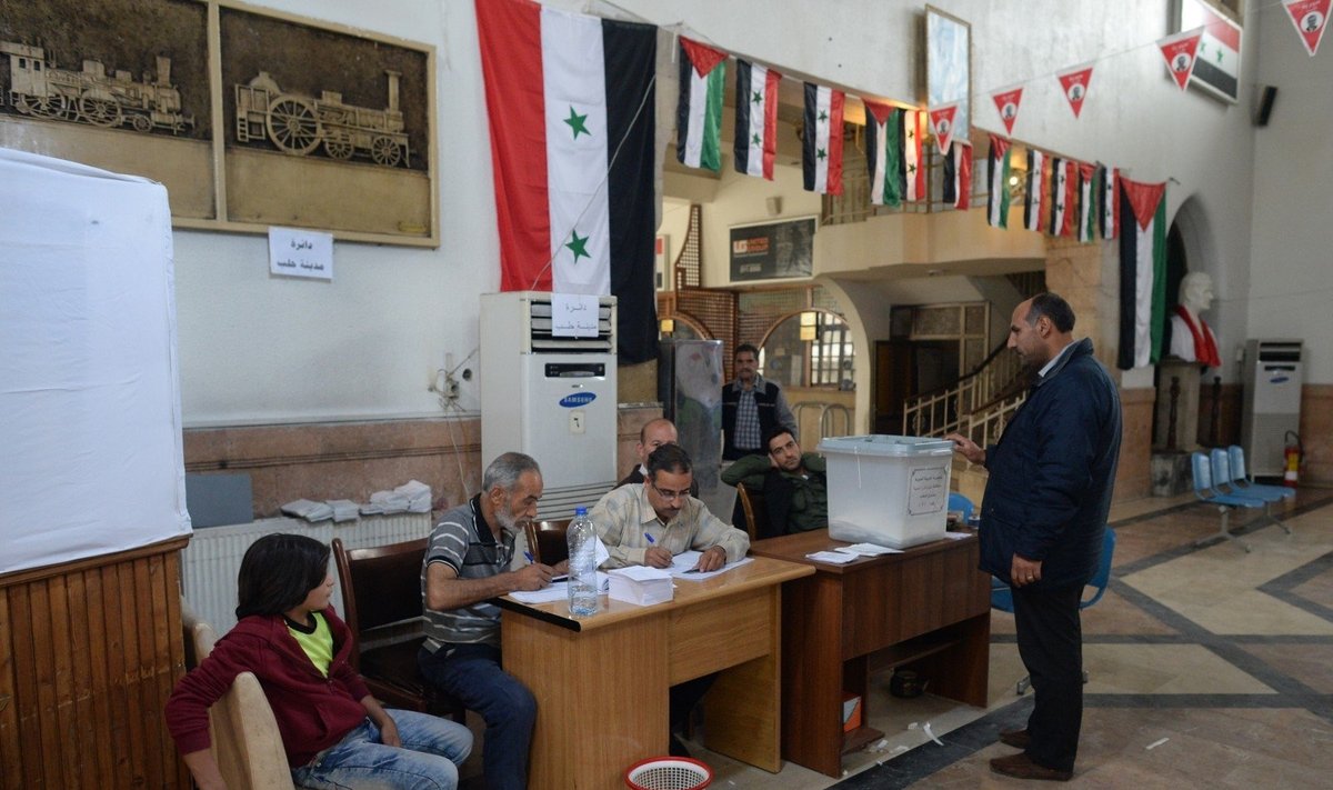 Parlamento rinkimai Sirijoje