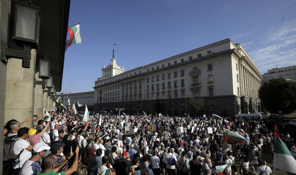 Demonstracijos Bulgarijoje