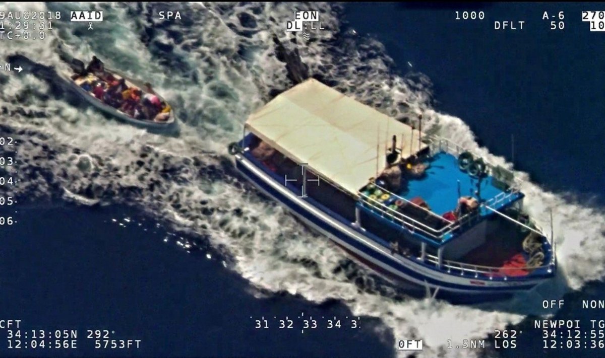 Italijos žvejų laivas netoli Libijos vandenų
