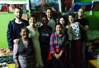 Su tibetiečių šeima