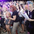 Pankų chorinė muzika: „Anarchy in The UK“ atlikta festivalyje Estijoje