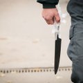 Sumaištis judrioje Vilniaus gatvėje: pareigūnai sulaikė vyrą su peiliu