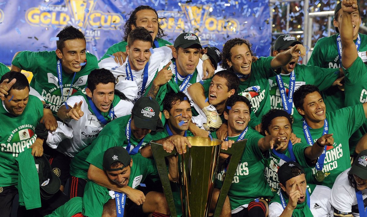 Meksikos futbolo rinktinė iškovojo CONCACAF Auksinę taurę