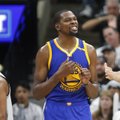 K. Duranto karjeros rekordas padėjo „Warriors“ trečią kartą palaužti „Spurs“