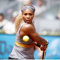 WTA serijos Madrido moterų teniso turnyre kovą tęsia favoritė S Williams