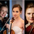 Baltijos šalių orkestrų festivalio koncerte – geriausios Lietuvos, Latvijos ir Estijos smuikininkės