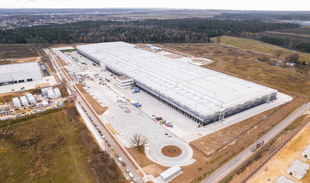 Naujasis LIDL logistikos centra šalia Vilniaus