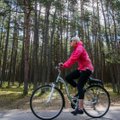 Į lietuvių pamėgtą kurortą privažiuoja tiek dviračių, kad savaitgaliais uždrausta jais važinėti