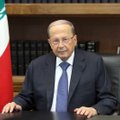 Baigiantis kadencijai ir gresiant valdžios vakuumui, Michelis Aounas paliko Libano prezidentūrą