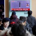 Po D. Trumpo kadencijos pradžios Šiaurės Korėja vėl išbandė balistinę raketą